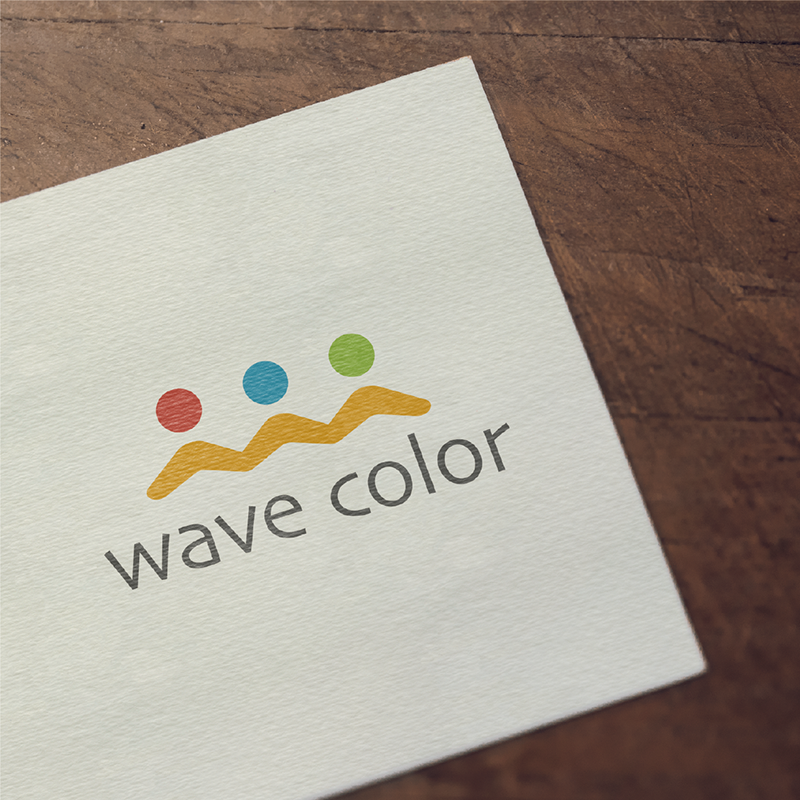 WAVE  Color のロゴ